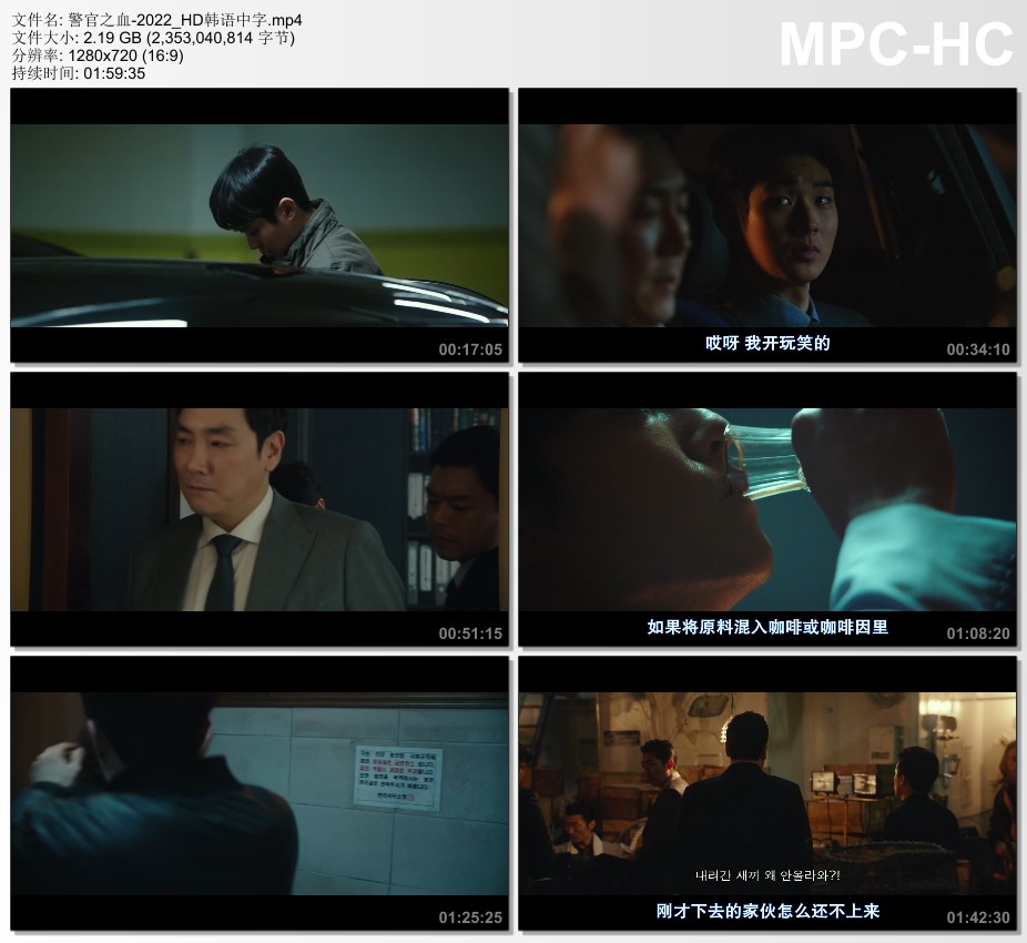 2022年韩国6.5分剧情犯罪片《警官之血》HD韩语中字的图片 第2张 2022年韩国6.5分剧情犯罪片《警官之血》HD韩语中字 第2张